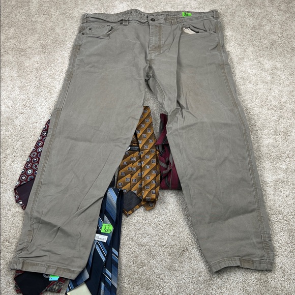 Tie Lot Necktie Reseller Mixed Christian Dior Nordstrom Prana Pants Shirt - Picture 11 of 15